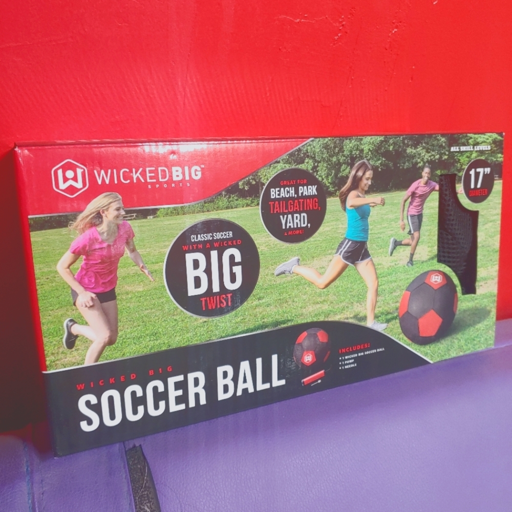 17" outdoor soccer ball